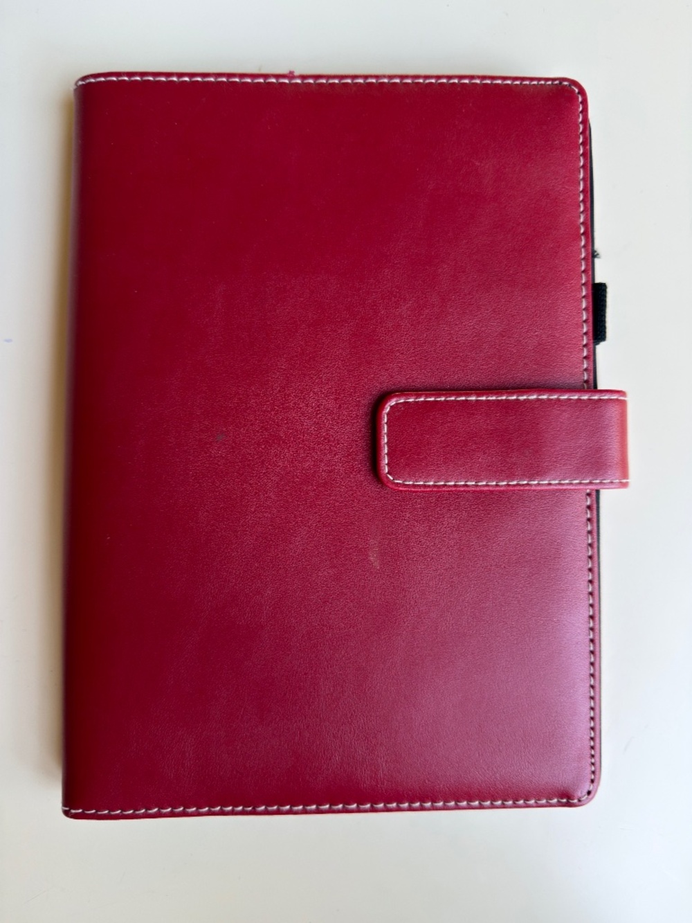 Blue Sky ProNotes Red Vegan Leather folio/notebook Cover 6.5x9.5